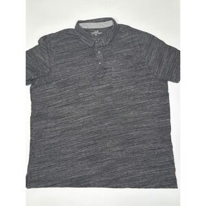 Vineyard Vines Polo Shirt Mens‎ X Large Gray Heather 100% Cotton Whale Logo